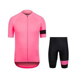 2016 Rapha Cycling Jersey Cool Bike Suit Bike Jersey Anti Pilling Cycling Short Sleeves Shirt Bib Shorts Mens Cyclings289G