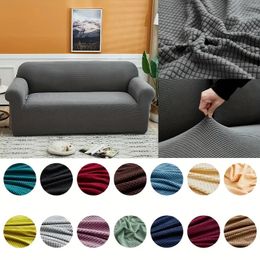 Elastic Sofa Cover For Living Room ArmChair Most Corn Grid Fabric Sofa Slipcover Protector Chair Protector Home Decor 231221