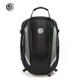 Motorcycle Rear Back Seat Bag Motorbike Backpack Shoulder Bags Travel Outdoor Luggage Locomotive Accessories For Men