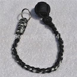 Paracord Monkey Fist keychain 1 Steel Ball Self Defence is Handcrafted in China3102