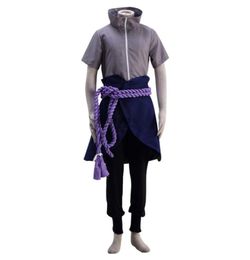 Cosplay Hyuga Uchiha Sasuke The 6th Suit costume outfit uniform9293413