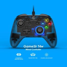 GameSir T4w Wired Gamepad USB Game Controller with Vibration and Turbo Function PC Joystick for Windows 7 8 10 11 231221