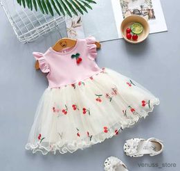 Girl's Dresses Baby Girls Summer Wedding Dresses Newborn Baby Fashion Cotton Lace Princess Party Dress for Baby Girls Toddler Birthdays Clothes