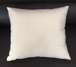 16x16 Inches Blank Canvas Pillow Cover Natural Canvas Pillow Case White Cotton Pillow Case Black Cushion Cover for Handprinting 4796900