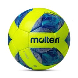 Original Molten Soccer Balls Size 5 4 3 PVC Wearresistant Handstitched Football Training Competition Match voetbal 231220