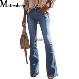 Women's Jeans Wide Legs Pants Female Women's Jeans Large Size Boyfriend Women Jeans Ladies Sexy High Waist Ripped Jeans 2021 Flared Trousers YQ231220