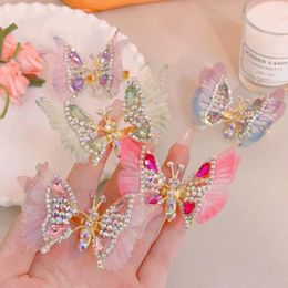 Hair Accessories Clip Butterfly Trendy Colorful Korean Style Hairpin Headwear Hanfu Party