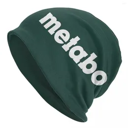 Berets Metabo Logo Equipment Hardware Bonnet Hats Autumn Winter Outdoor Skullies Beanies For Men Women Thermal Elastic Cap