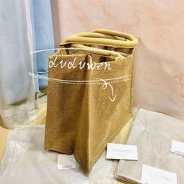 30 5X30 5X30 5 18cm storage bagS 2C gift home or travel environmental bag fashion letter flax makeup organizer VIP267E