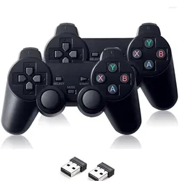 Game Controllers 1Pc Wireless Gamepad Controller For Steam Pc Ps3 Tv Box Android Joystick Console X Pro Video Without Battery