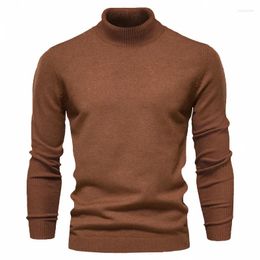 Men's Hoodies Winter Bottoming Turtleneck Casual Sweater