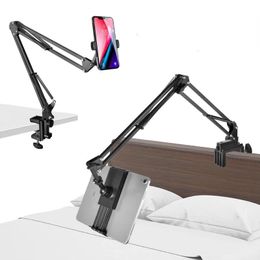 Rests 360degree Long Arm Tablet Holder Stand for 4 to 11inch Tablet Smartphone Bed Desktop Lazy Holder Bracket Support for Ipad