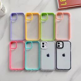Transparent Protective Cases For iphone 15 14 13 12 11 Pro X XS MAX XR 3in1 Phone Case 15promax Clear Back Cover Factory Price 1000pcs