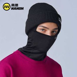 Nanen NANDN Ski Helmet Face Protection Cover Quick Drying Head Cover Face Protection Windshield Mask Men's and Women's Slimming Face Mask NK15