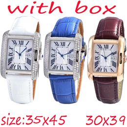 Diamond Watch Mens Watch Luxury Watch Fashion Watch Designer Watch Mens 35 * 45 Womens 30 * 39 Classic Watch watch for men moissanite watch relojes womenwatch jason007