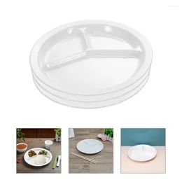 Dinnerware Sets Nutrition Planning Plate Multifunctional Tray Plastic Serving Utensils Divided