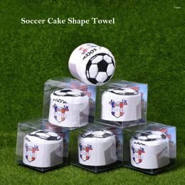 Towel Soccer Cake Shape Football Cotton Embroidered For Home Towels Children's Gifts Hand Washing Cloth