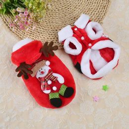 Dog Apparel Christmas Pet Cats Dogs Clothes Funny Santa Claus For Small Cat Xmas Year Clothing Winter Kitty Outfits