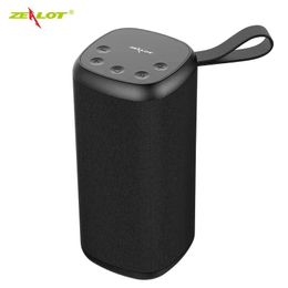 Speakers High Quality ZEALOT S35 Portable Bluetooth Speaker Outdoor HIFI Subwoofer Music Box HD Audio Subwoofer 66ft Bluetooth Range Water