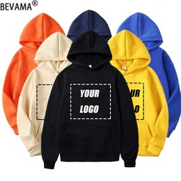 Custom Hoodie Sweatshirts Men Design Your Fleece Hooded Clothes Women Harajuku Outerwear Y2k Plus Size Hoody 4XL 231220