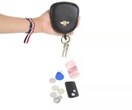 Genuine cow leather women designer coin purses lady fashion casual small key zero wallets no888317495