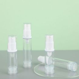 5ml 10ml 15ml Mini Portable Refillable spray bottle PET portable cosmetic sample pack bottles transparent plastic Cmvsr