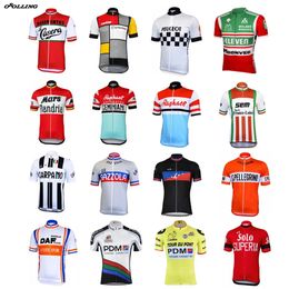 Multi Types Retro Team Cycling Jersey Customized Road Mountain Race Top OROLLING CLASSICAL 231220