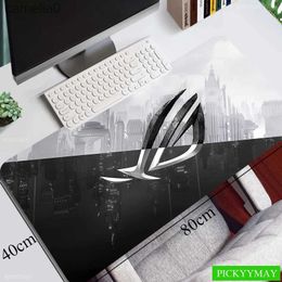 Mouse Pads Wrist Rests Gaming Mouse Pad ASUS Large Desk Pad Big Desk Mat Gamer Mouse Mat Mousepad For Laptop PC WaterproofL231221