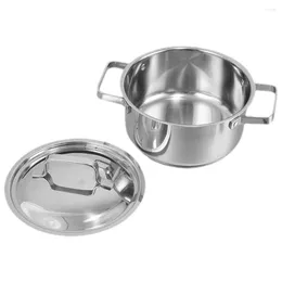 Double Boilers Stainless Steel Soup Pot Cooking Kitchen Household Stew For Ramen Electromagnetic