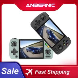 Players Portable Game Players ANBERNIC RG405M Handheld Game Console 4 inch IPS Touch Screen T618 CNC/Aluminum Alloy Android 12 Portable Re