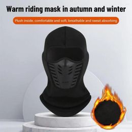 Masks Cycling Caps Winter Thermal Balaclava Motorcycle Scarf Hat Men Women Ski Running Windproof Outdoor Bike Face Mask