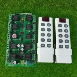 Controlers Remote Controlers 315/433MHZ DC 12V 10A 10 CH RF Independent Work Wireless Control System Individual Learning Code Light/lamp/led