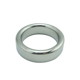 Items Top quality stainless steel HEAVY DUTY metal cock ring delay penis sexy toys adult production