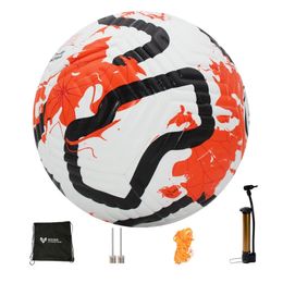 Soccer Balls Offical Size 5 4 High Quality PU Outdoor Football Training Match Child Adult Futbol Topu with Free Pump 231220