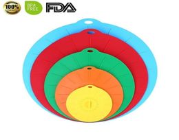 Silicone Lids 4 6 8 10 12 inch Use your Suction Lids as Food Covers Bowl Covers Microwave Covers Skillet or Pan Lids T2005067623659