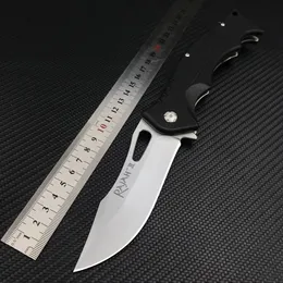 RAJAH II Tactical Folding Knife Colst dog leg Outdoor Survival Rescue Pocket Knife Military Utility 17T KOBUN Knife