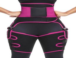 3in1 High Waist Trainer Thigh Trimmer Hip Enhancer Yoga Fitness Weight Butt Lifter Slimming Support Belt Hip Enhancer Shapewear 1762500