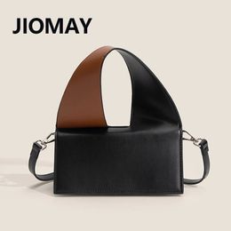 JIOMAY Luxury Designer Handbag for Women 2023 Trend Purses and Handbags PU Leather Wallets With Long Shoulder Straps Bags 231221