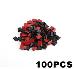 Craft Tools 100 Pcs Self Adhesive Cable Clips Wire Holder Clamps Car Data Organizer Management Cord Tie Fixed4161181