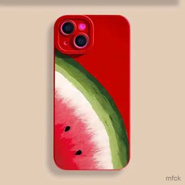 Cell Phone Cases Watermelon pattern Pattern Phone Case For iPhone 14 13 12 11 Pro Max X XR XS Max 7 8 14 Plus Solid Cover Bumper coque shell