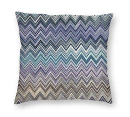 CushionDecorative Pillow Bohemian Cushion Cover Print Zigzag Multicolor Floor Case For Car Custom Pillowcase Home Decoration Sofa4966991