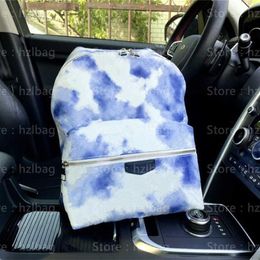 DISCOVERY BACKPACK Purse Wallet dreamy blue watercolor versatile bag classic university backpacks M45760 Designer Backpack2714