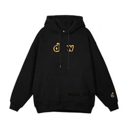 Smiley Face Yellow Man Retro Draw Hoodie Letters Print Sweatshirt Women's Tshirt Spring Trend Long Sleeve Top High Street Drews House 286 784