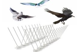 Other Bird Supplies Stainless Steel Spikes EcoFriendly Anti Climb Guard Security Fence Wall Garden Intruder Repellent Burglar C067351781