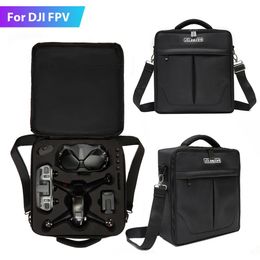 Accessories Ugrade High Capacity for Dji Fpv Drone Carrying Case Shoulder Storage Bag Travel Bag for Dji Fpv Combo Drone Accessories