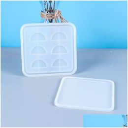 Moulds Eyelashes Storage Box Mould With Lid Sile False Display Tray Resin Moulds Make Up Container Organiser Casting Epoxy Art Dhgarden Dhjwq