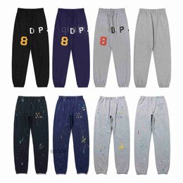 Mens Designer Pants Gall Depts Ery Sweatpants Splash Ink Letter Womens Loose Casual Vintage Sport Trousers Luxury Brand Lovers Size S-xl 0BY6 K02S