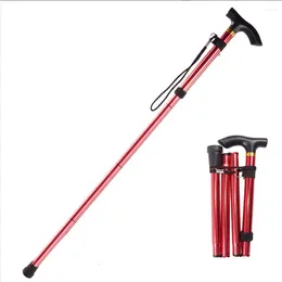 Trekking Poles Adjustable Portable Non Slip Package Content Length 85-95cm Aluminium Alloy Material Camping Features