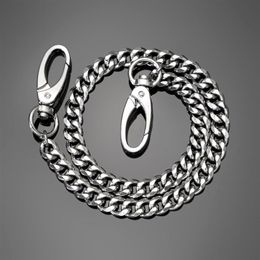 Chains Punk Rock Metal Stainless Steel Pants Waist Chain Men Women Key Wallet Keychain Jeans Unisex Hip-hop Jewellery Gift312l