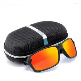 Sunglasses 2023 Polarized Fishing Camping Cycling Sports Elastic Paint Dazzling